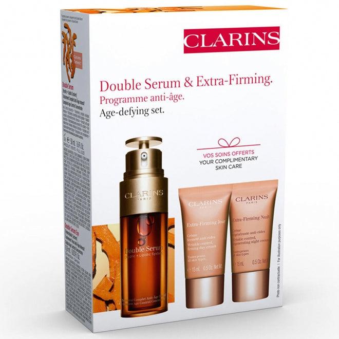 Clarins Kit Double Serum+Extra Firming Jour+Extra Firming Nuit