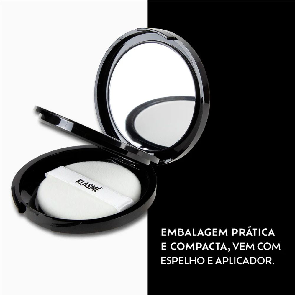 Klasme Pó Compacto Translúcido Mattifying Mineral Powder FPS 30