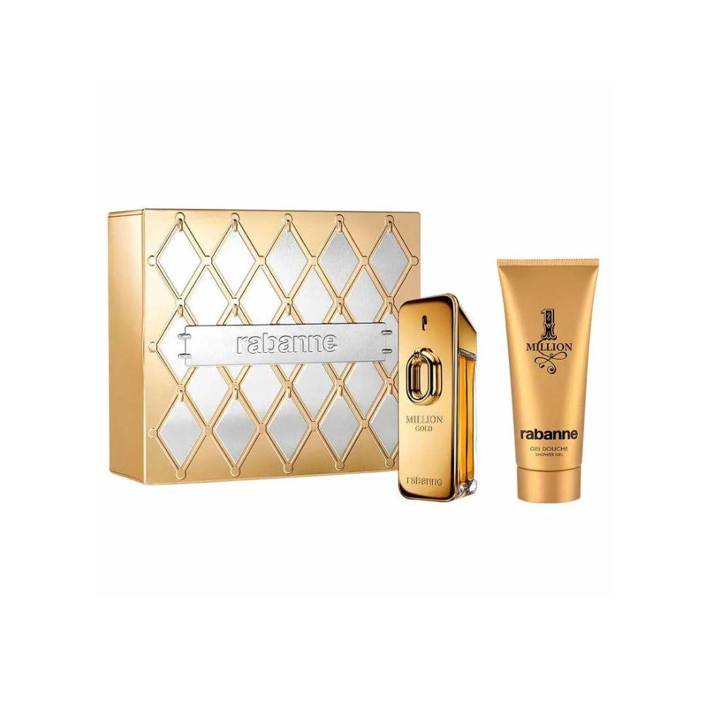 Paco Rabanne Kit Million Gold for Him Eau de Parfum Masculino + Shower Gel