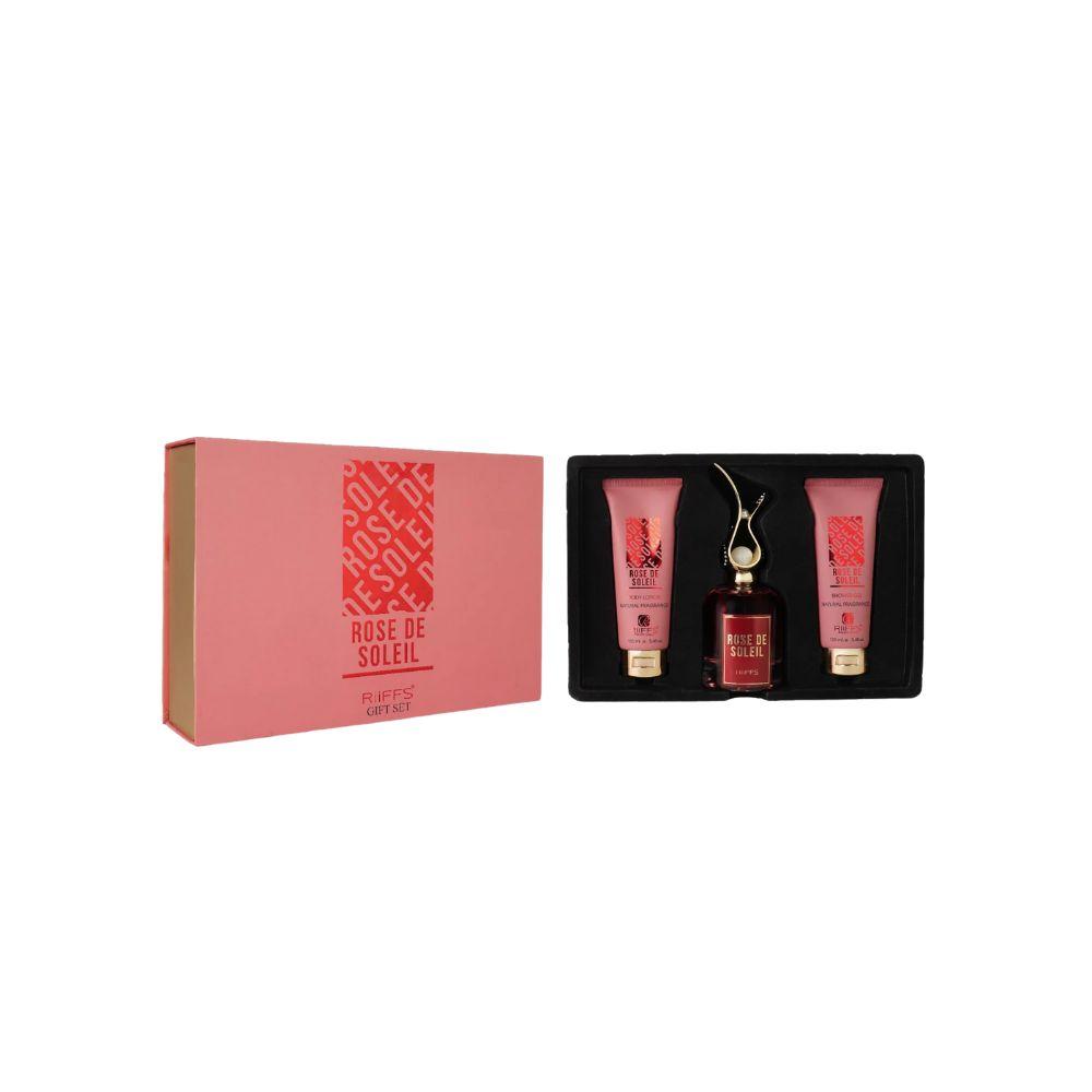 Riiffs Kit Rose de Soleil Eau de Parfum Feminino + Shower Gel + Body Lotion