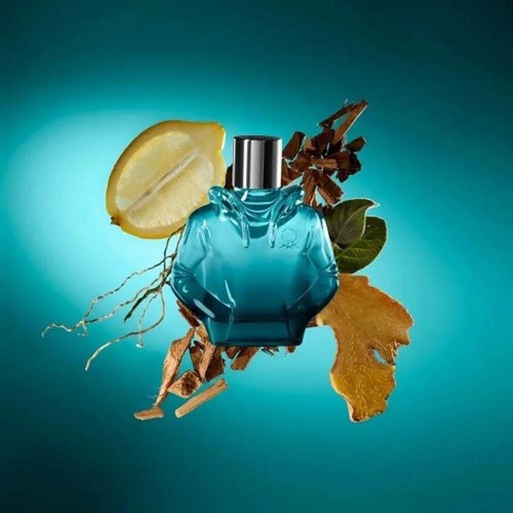 Benetton Kit Tribe Cool Eau de Toilette Masculino + Desodorante