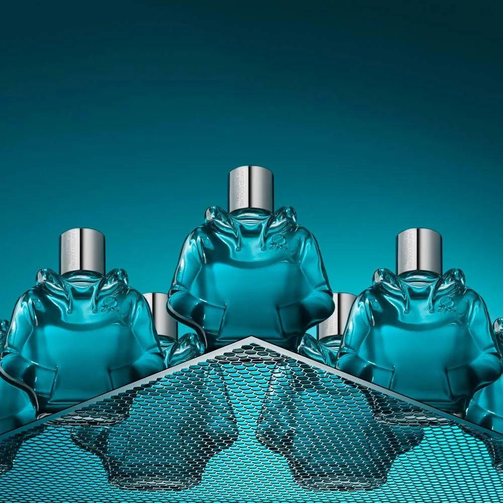Benetton Kit Tribe Cool Eau de Toilette Masculino + Desodorante
