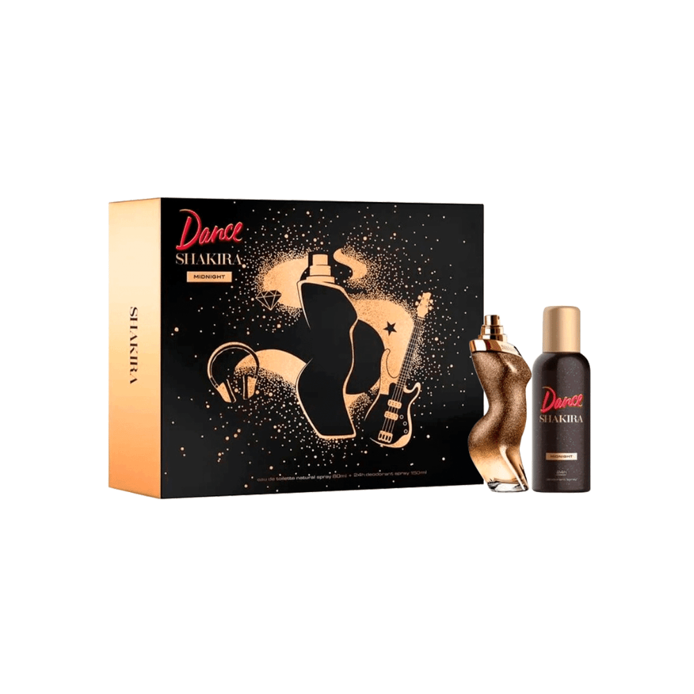 Shakira Kit Dance Midnight Eau de Toilette Feminino + Desodorante