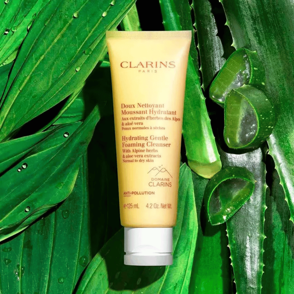 Clarins Espuma de Limpeza Facial Hydrating Gentle Foaming Cleanser