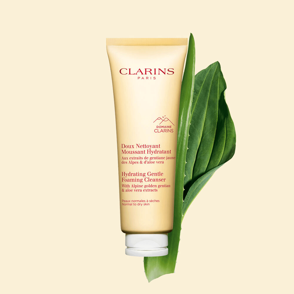 Clarins Espuma de Limpeza Facial Hydrating Gentle Foaming Cleanser