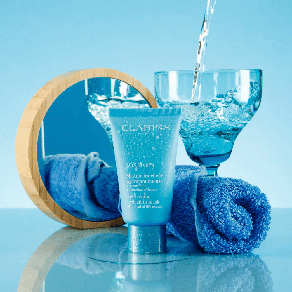 Clarins Máscara Facial Hidratante SOS Mask Hydra