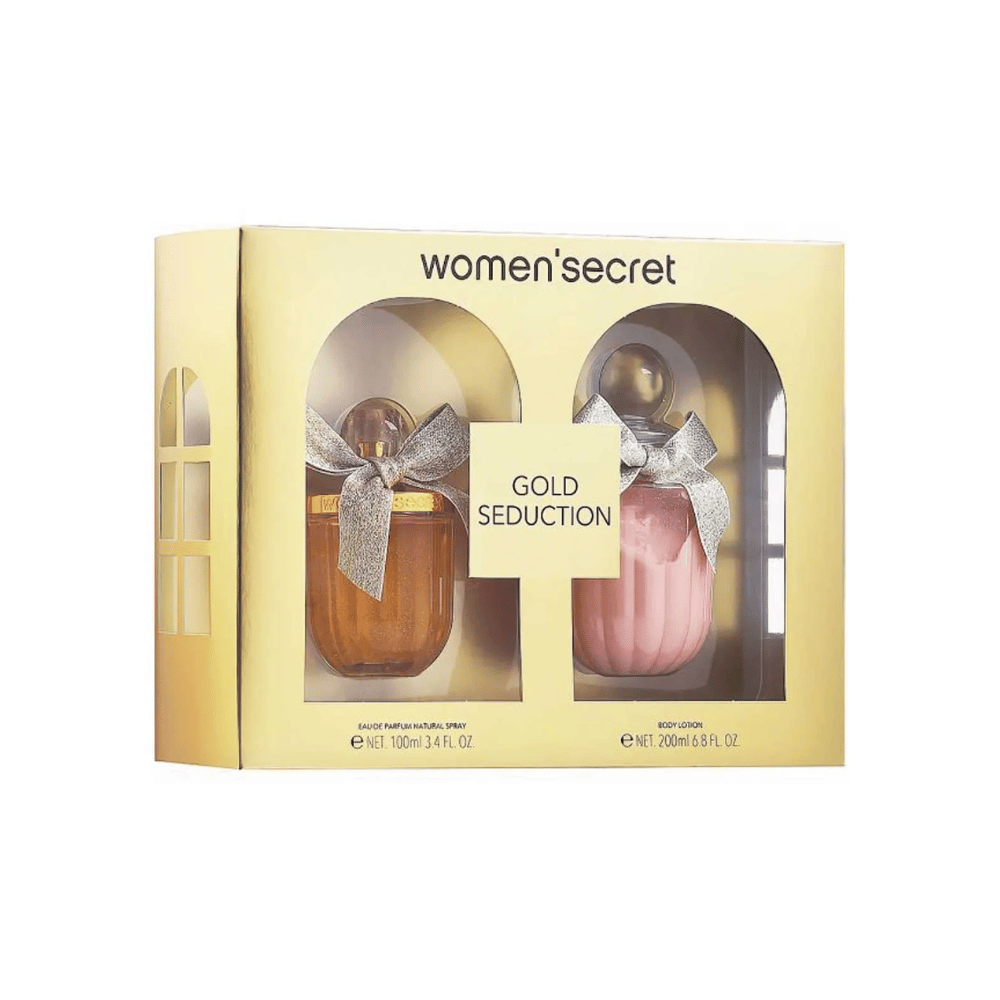Women Secret Kit Gold Seduction Eau de Parfum Feminino + Body Lotion