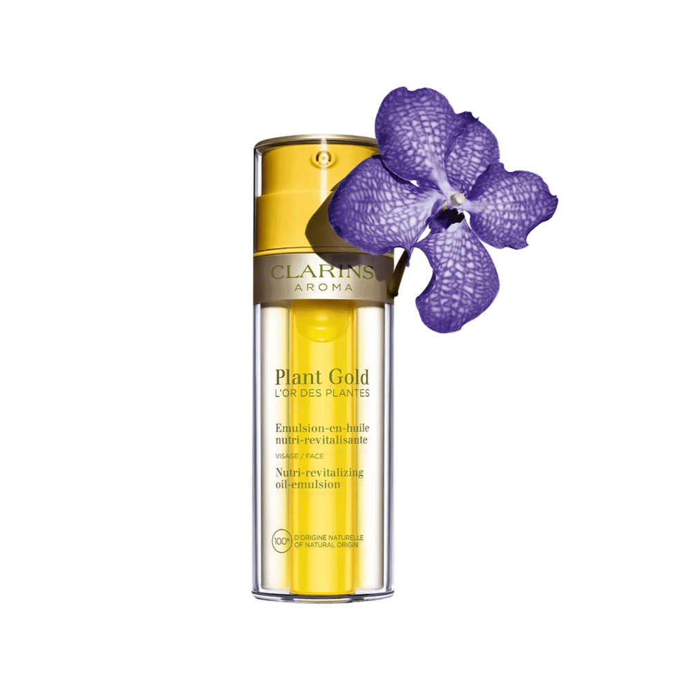 Clarins Emulsão em Óleo Plant Gold L'Or des Plantes Nutri Revitalizing