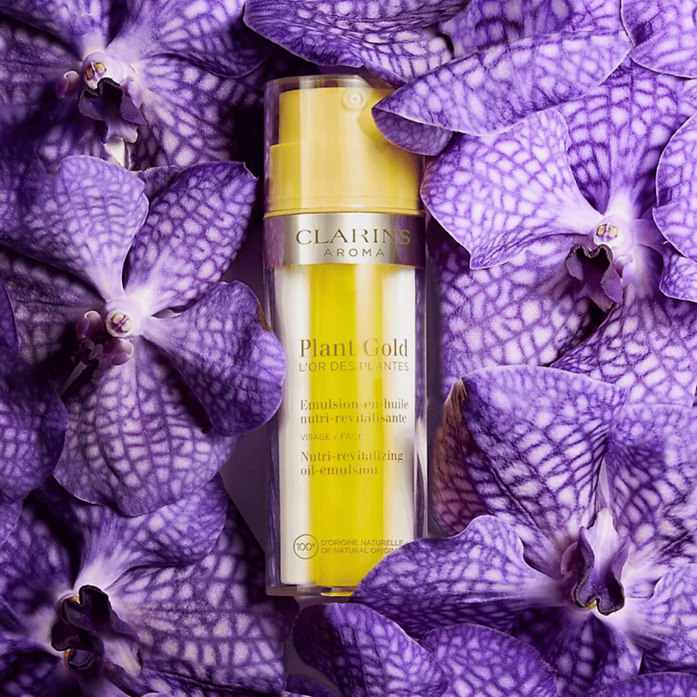 Clarins Emulsão em Óleo Plant Gold L'Or des Plantes Nutri Revitalizing