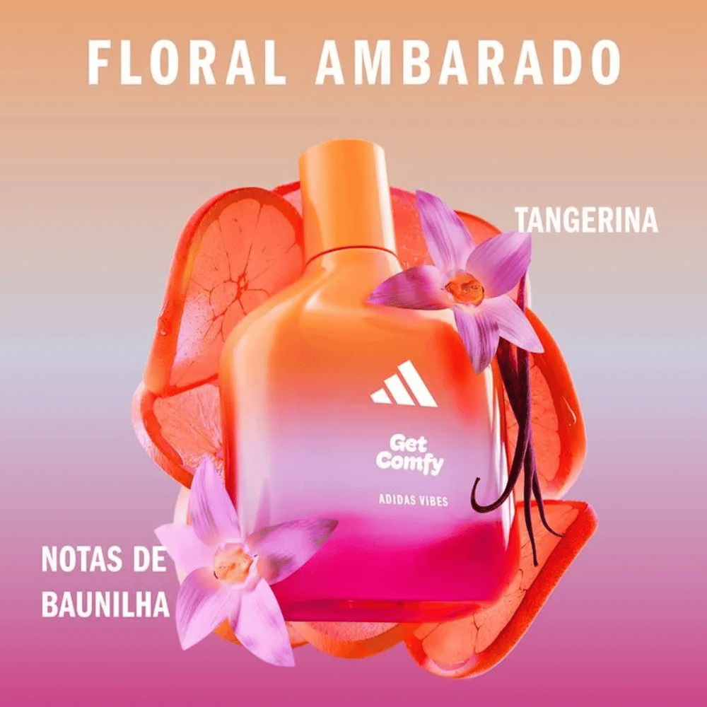 Adidas Vibes Get Comfy Eau de Parfum Unissex