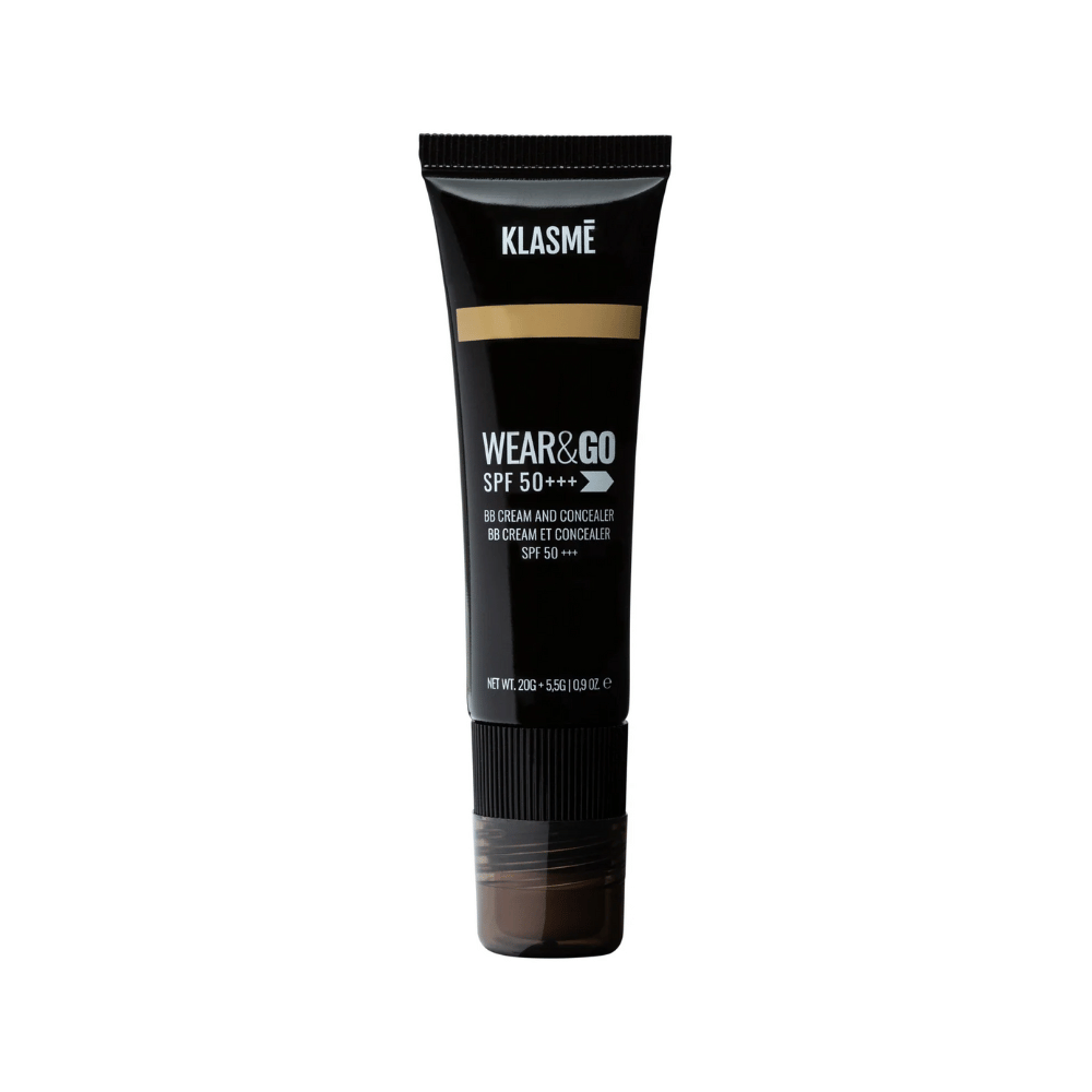 Klasme Base Líquida 20g + Corretivo 5,5g Wear&GO BB Cream And Concealer SPF50