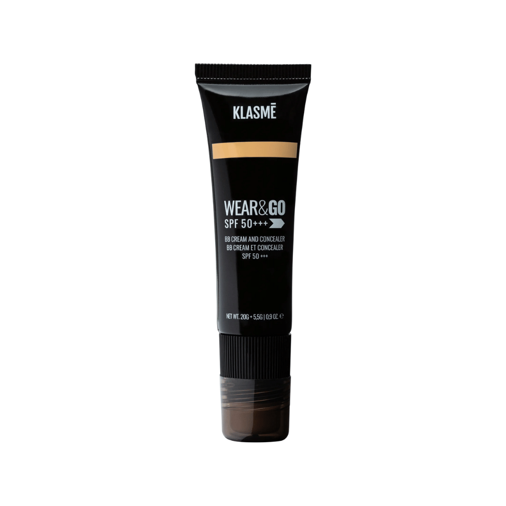 Klasme Base Líquida 20g + Corretivo 5,5g Wear&GO BB Cream And Concealer SPF50