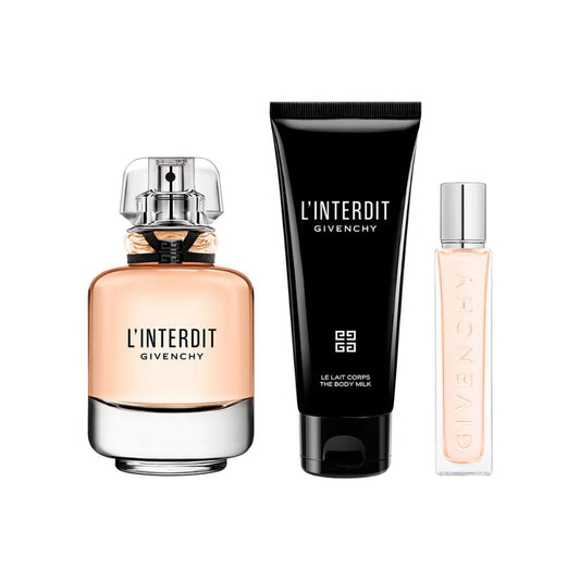 Givenchy Kit L'Interdit Eau de Parfum Feminino + Body Lotion + Travel Size