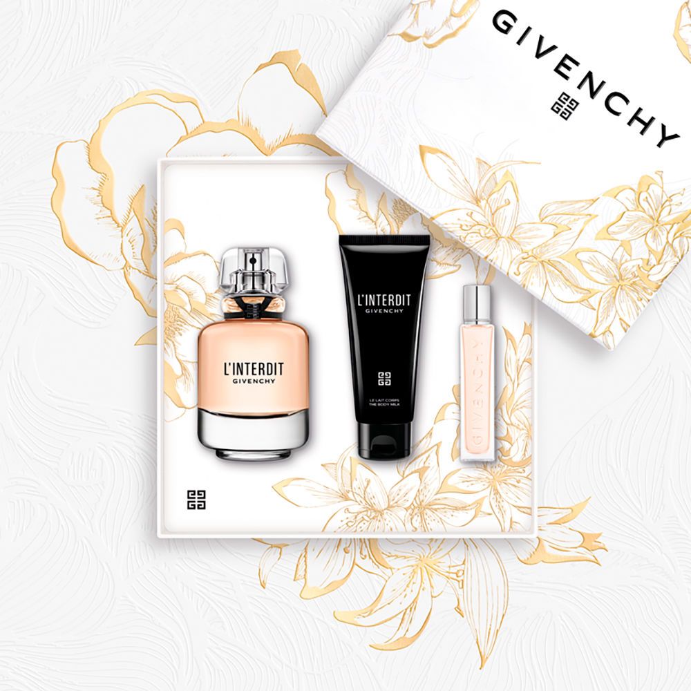 Givenchy Kit L'Interdit Eau de Parfum Feminino + Body Lotion + Travel Size