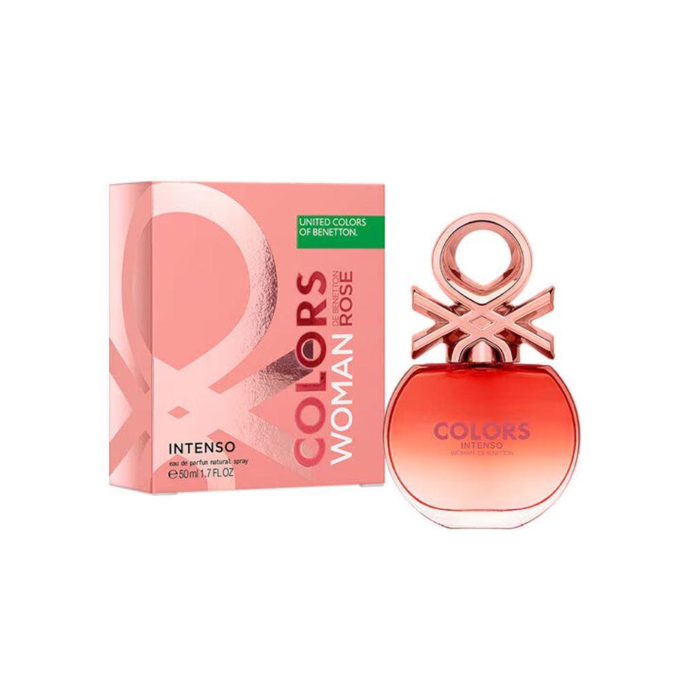 Benetton Colors Rose Intenso Eau de Parfum Feminino