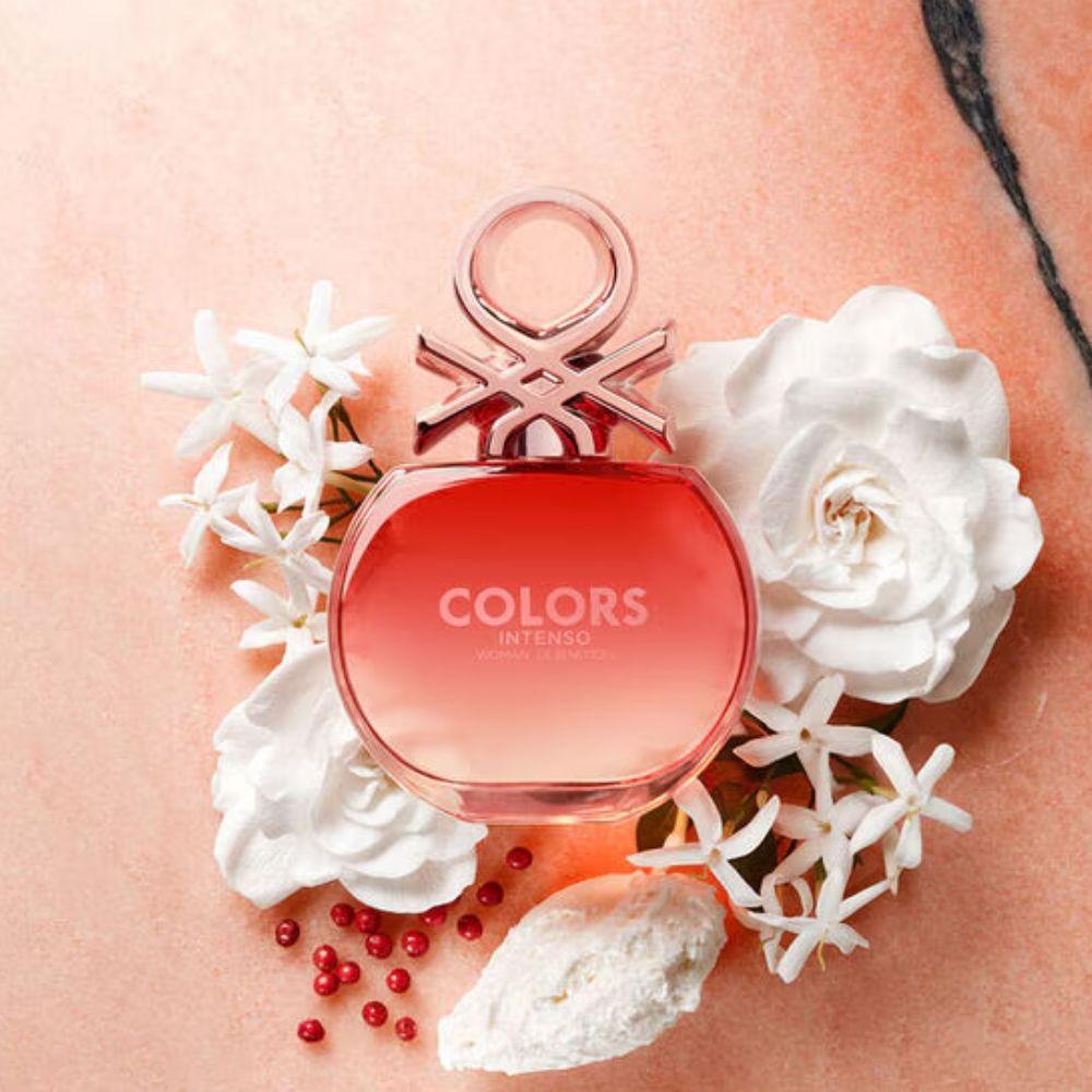 Benetton Colors Rose Intenso Eau de Parfum Feminino