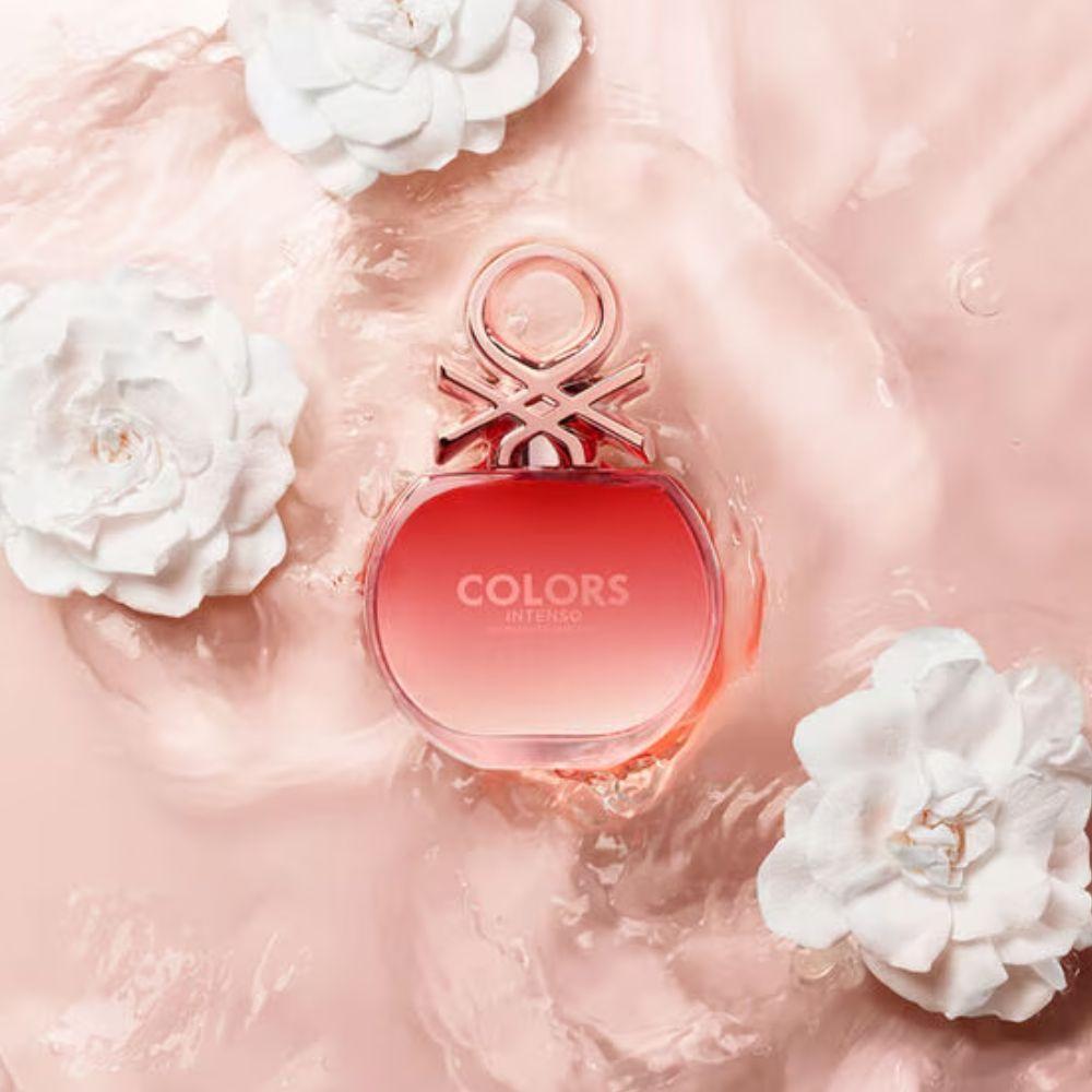 Benetton Colors Rose Intenso Eau de Parfum Feminino