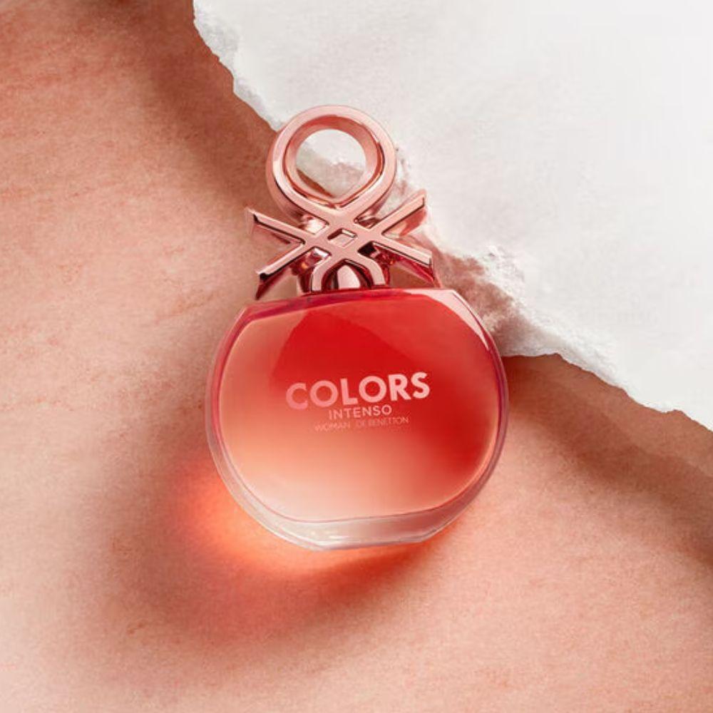 Benetton Colors Rose Intenso Eau de Parfum Feminino