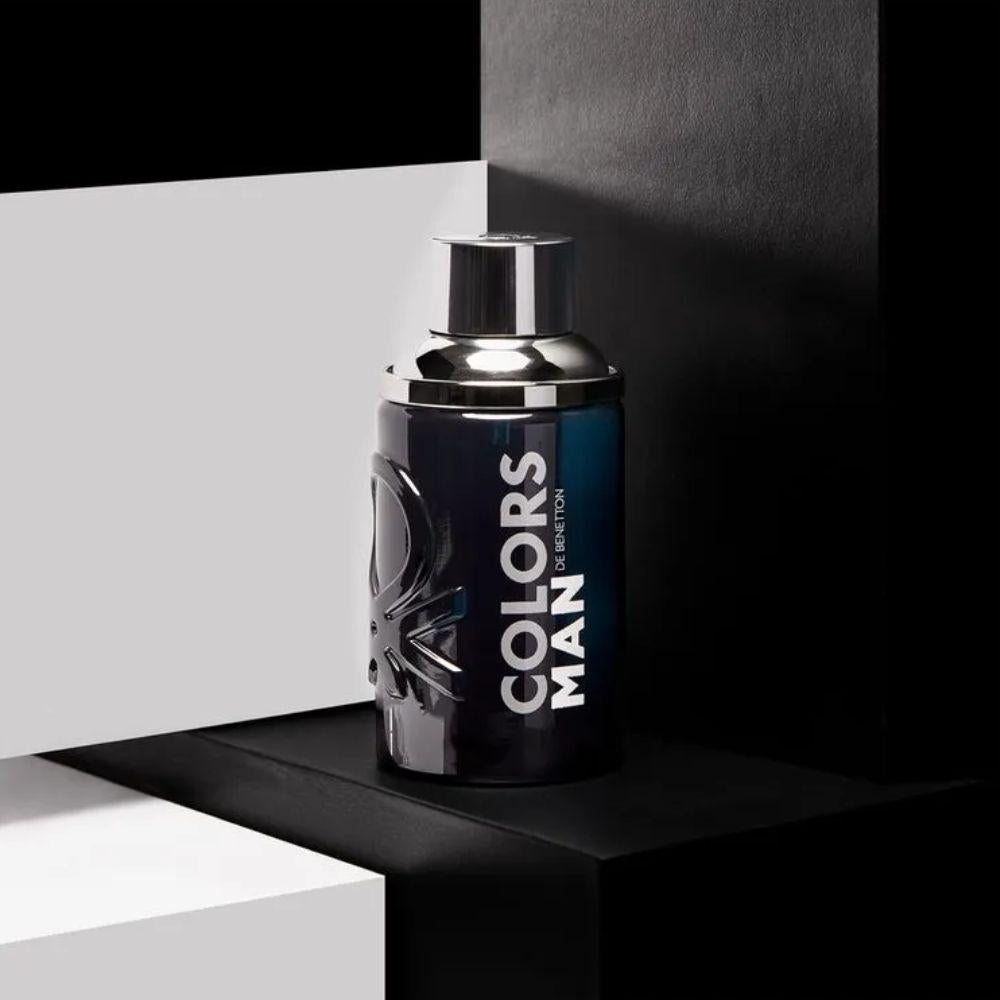 Benetton Kit Colors Black Eau de Toilette Masculino + Shower Gel