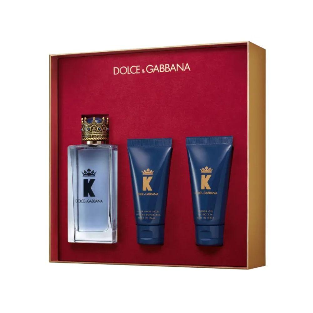 Dolce & Gabbana Kit K Eau de Toilette Masculino + Gel para Banho + Pós Barba