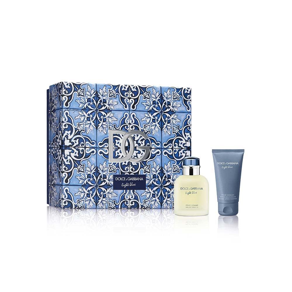 Dolce & Gabbana Kit Light Blue+Shower Gel +After Shave Eau De Toilette Masculino