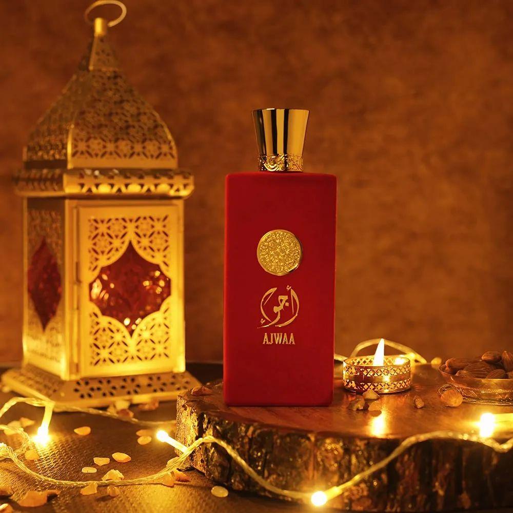 Nusuk Kit Ajwaa Red Eau de Parfum Unissex + Shower Gel + Body Lotion