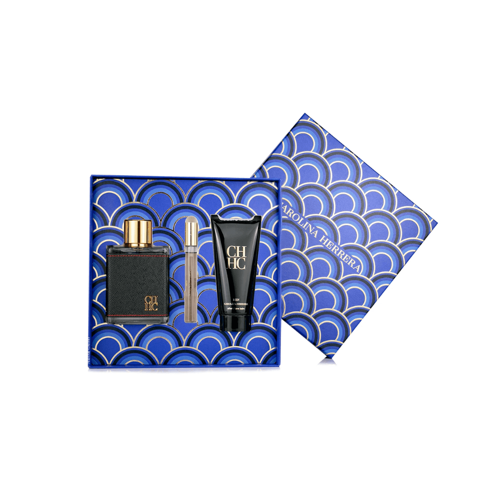 Carolina Herrera Kit CH Eau de Toilette Masculino + After Shave + Travel Size