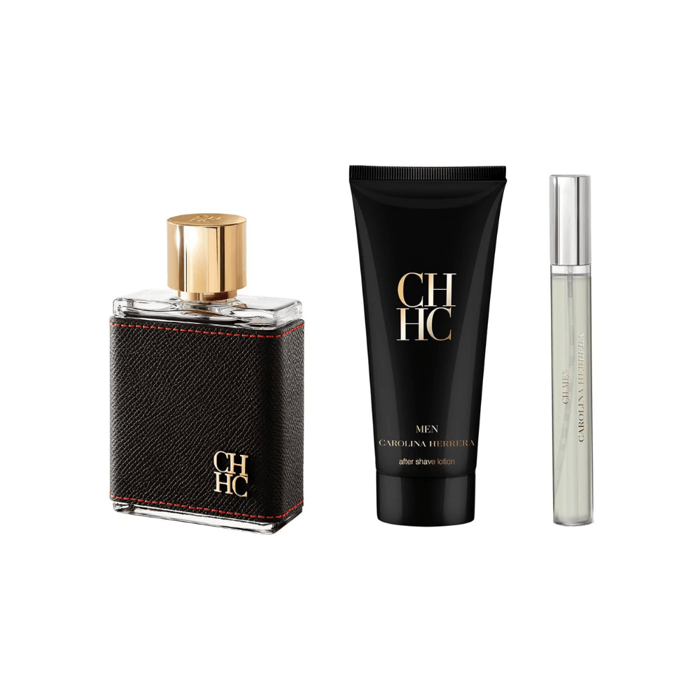 Carolina Herrera Kit CH Eau de Toilette Masculino + After Shave + Travel Size