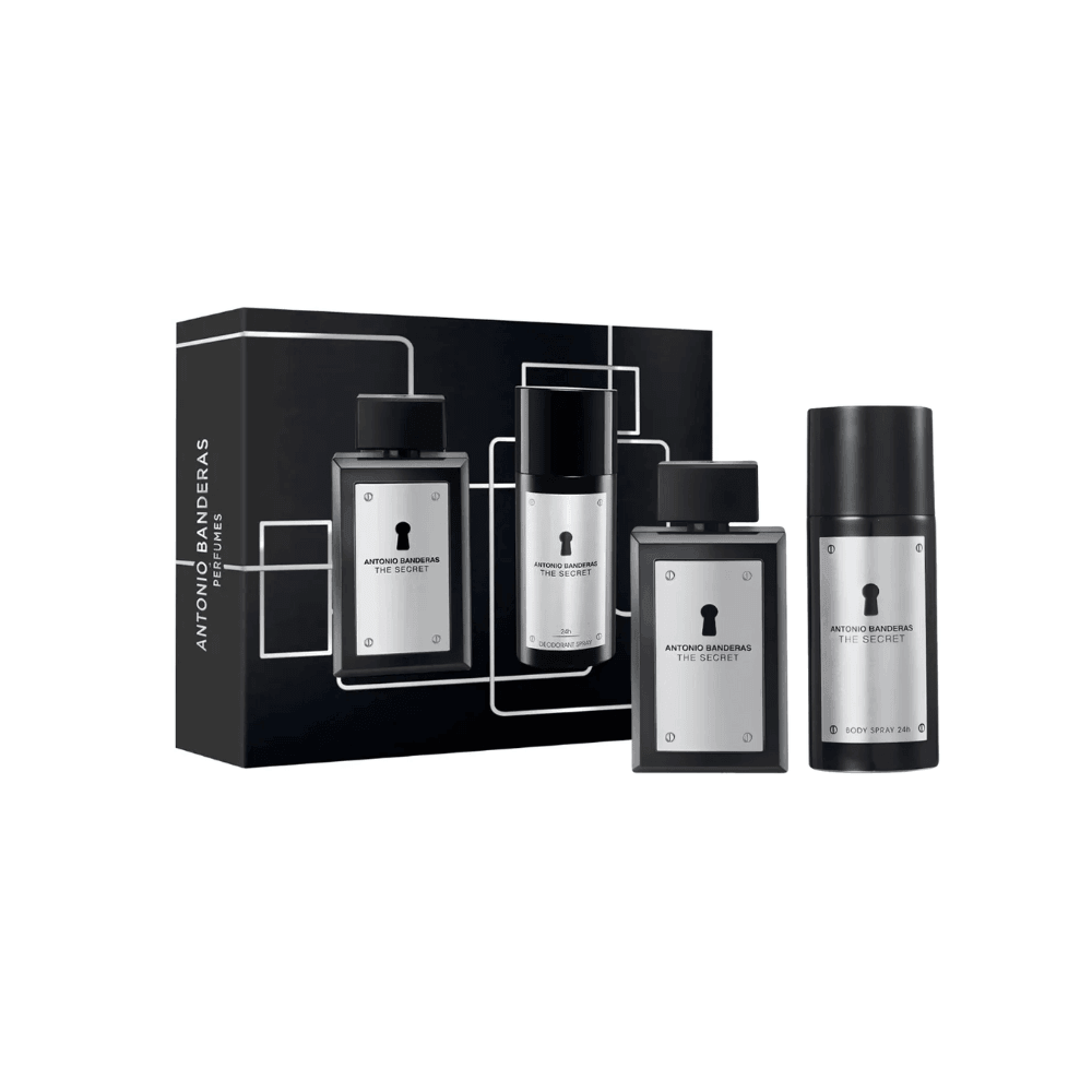 Antonio Banderas Kit The Secret Eau de Toilette Masculino + Desodorante