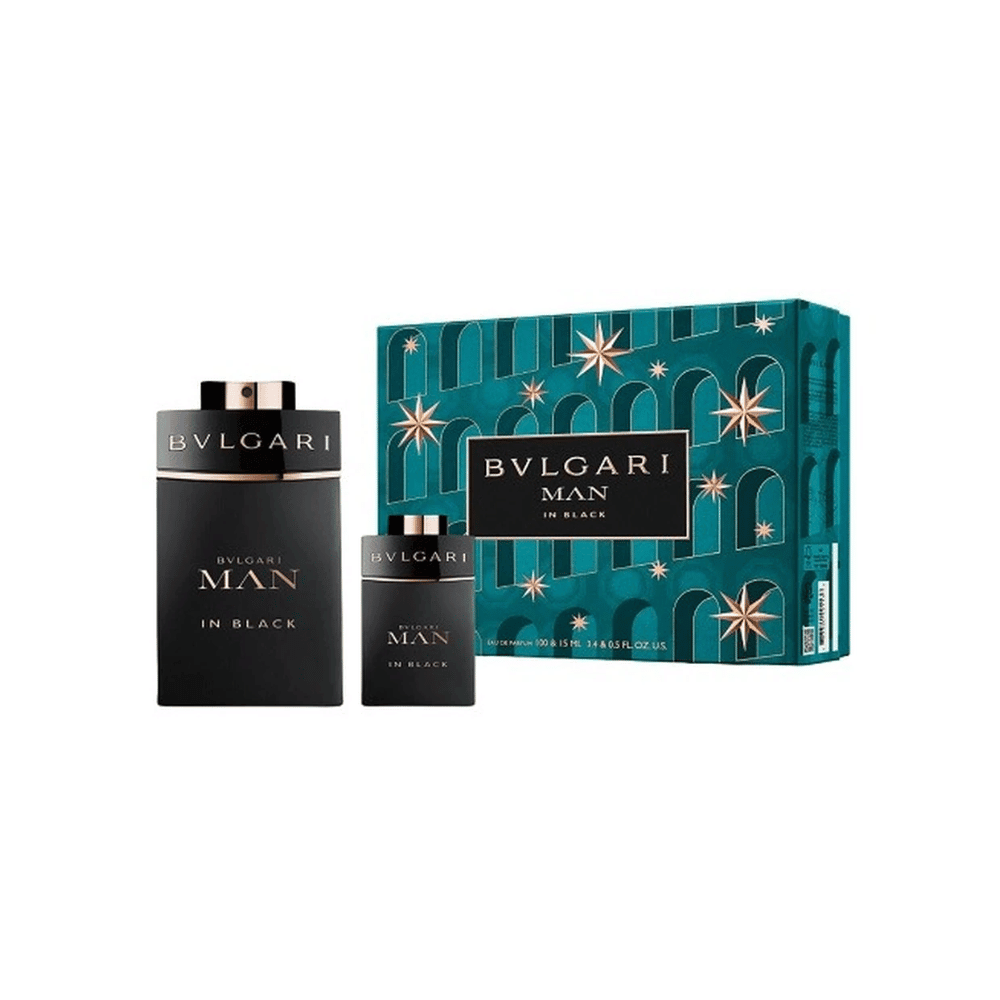 Bvlgari Kit Man in Black Eau de Parfum Masculino + Travel Size