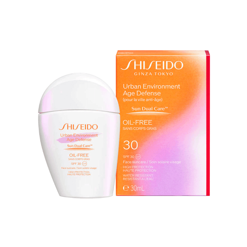 Shiseido Protetor Solar Facial Urban Environment Age Defense Oil-Free SPF30