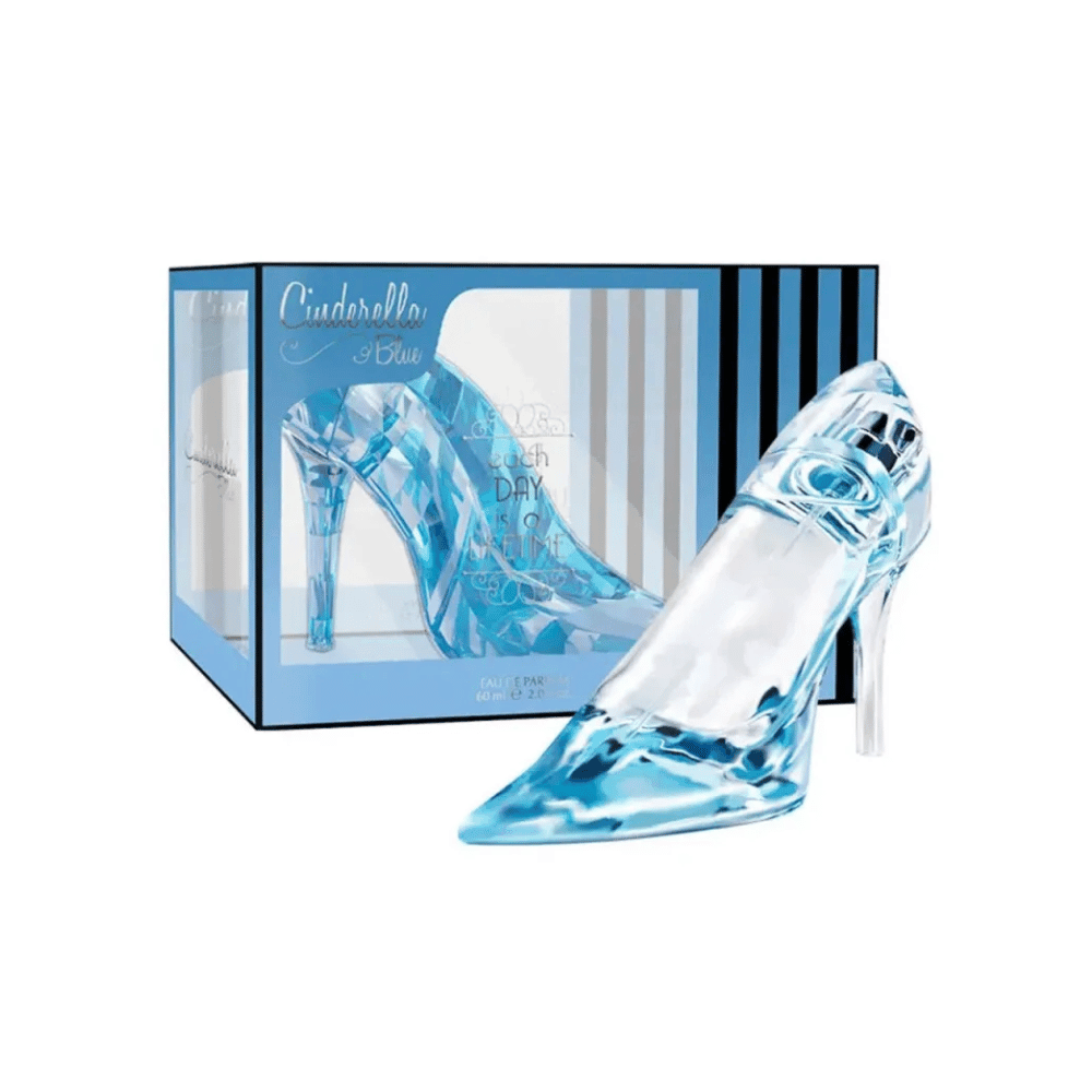Disney Cinderella Blue Sapato Cristal Eau de Toilette Infantil Feminino