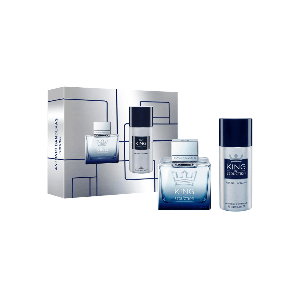 Antonio Banderas Kit King of Seduction Eau de Toilette Masculino + Desodorante