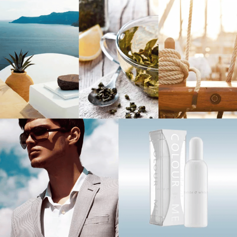 Colour Me Homme White Eau de Parfum Masculino