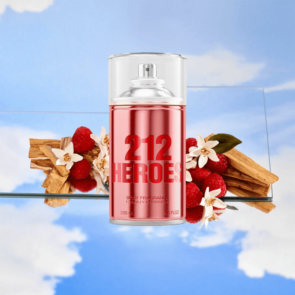 Carolina Herrera 212 Heroes Body Spray Feminino