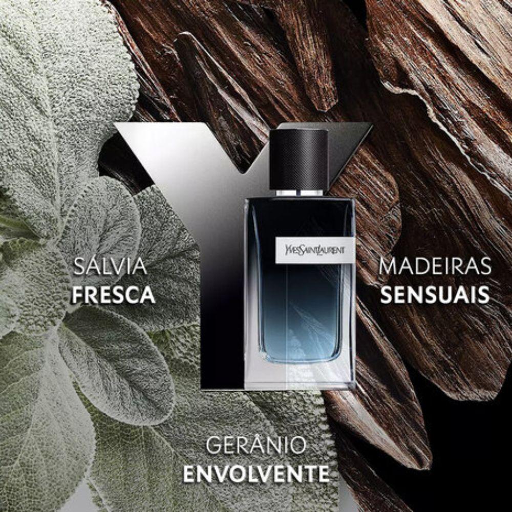 Yves Saint Laurent Kit Y Eau de Parfum Masculino + Shower Gel + Travel Size