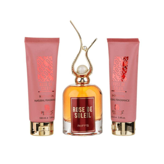 Riiffs Kit Rose de Soleil Eau de Parfum Feminino + Shower Gel + Body Lotion