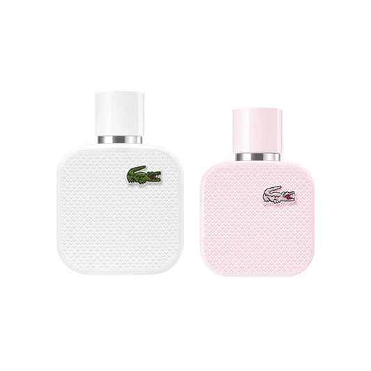 Lacoste Kit Duo L.12.12 Blanc + Rose - Sintonia Atemporal