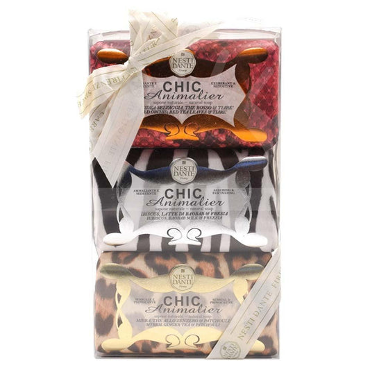 Nesti Dante Kit Sabonete Barra Chic Animalier Collection