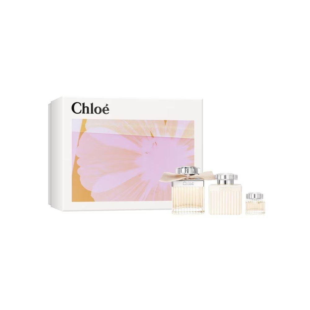 Chloé Kit Signature Eau de Parfum Feminino + Body Lotion + Miniatura