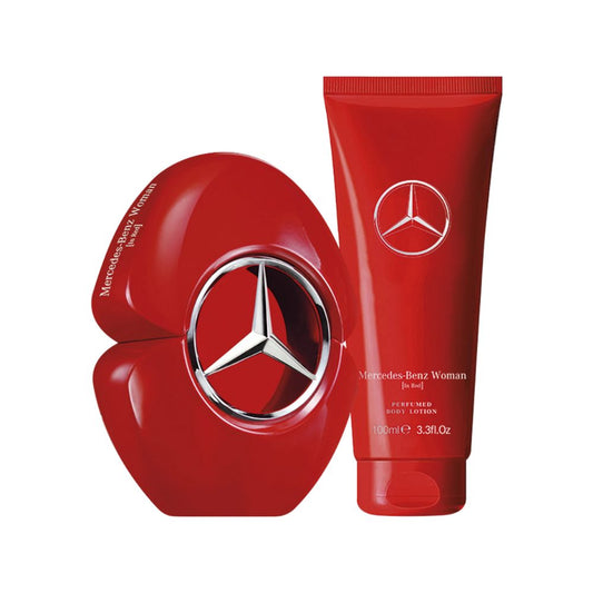 Mercedes Benz Kit Woman in Red Eau de Parfum Feminino + Body Lotion