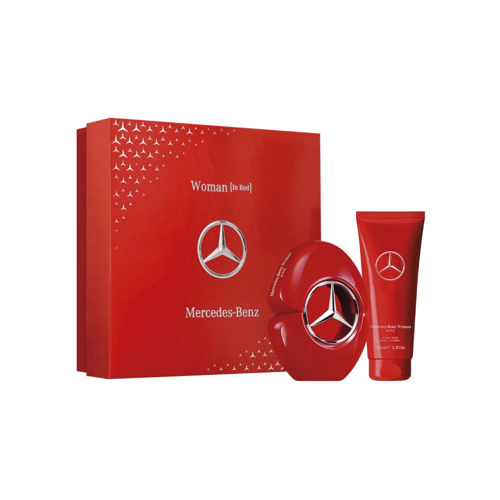 Mercedes Benz Kit Woman in Red Eau de Parfum Feminino + Body Lotion