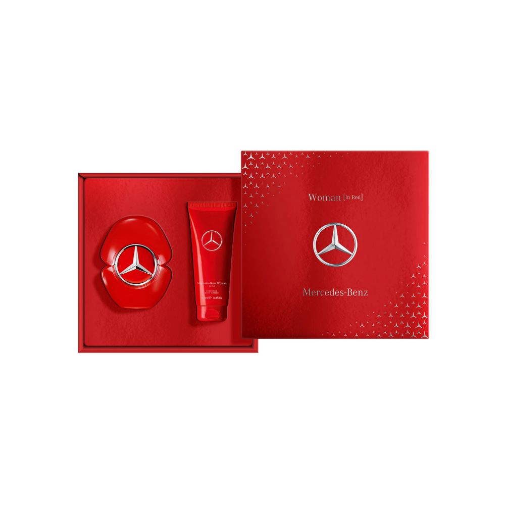 Mercedes Benz Kit Woman in Red Eau de Parfum Feminino + Body Lotion