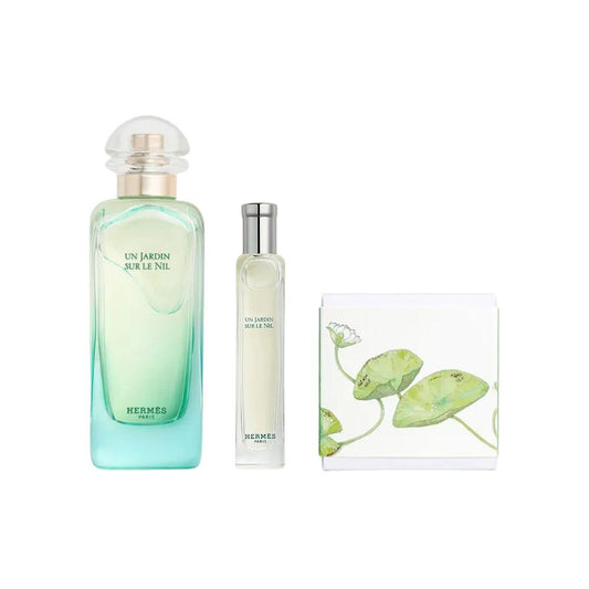 Hermès Kit Un Jardin Sur Le Nil Eau de Toilette Unissex + Travel Size + Sabonete