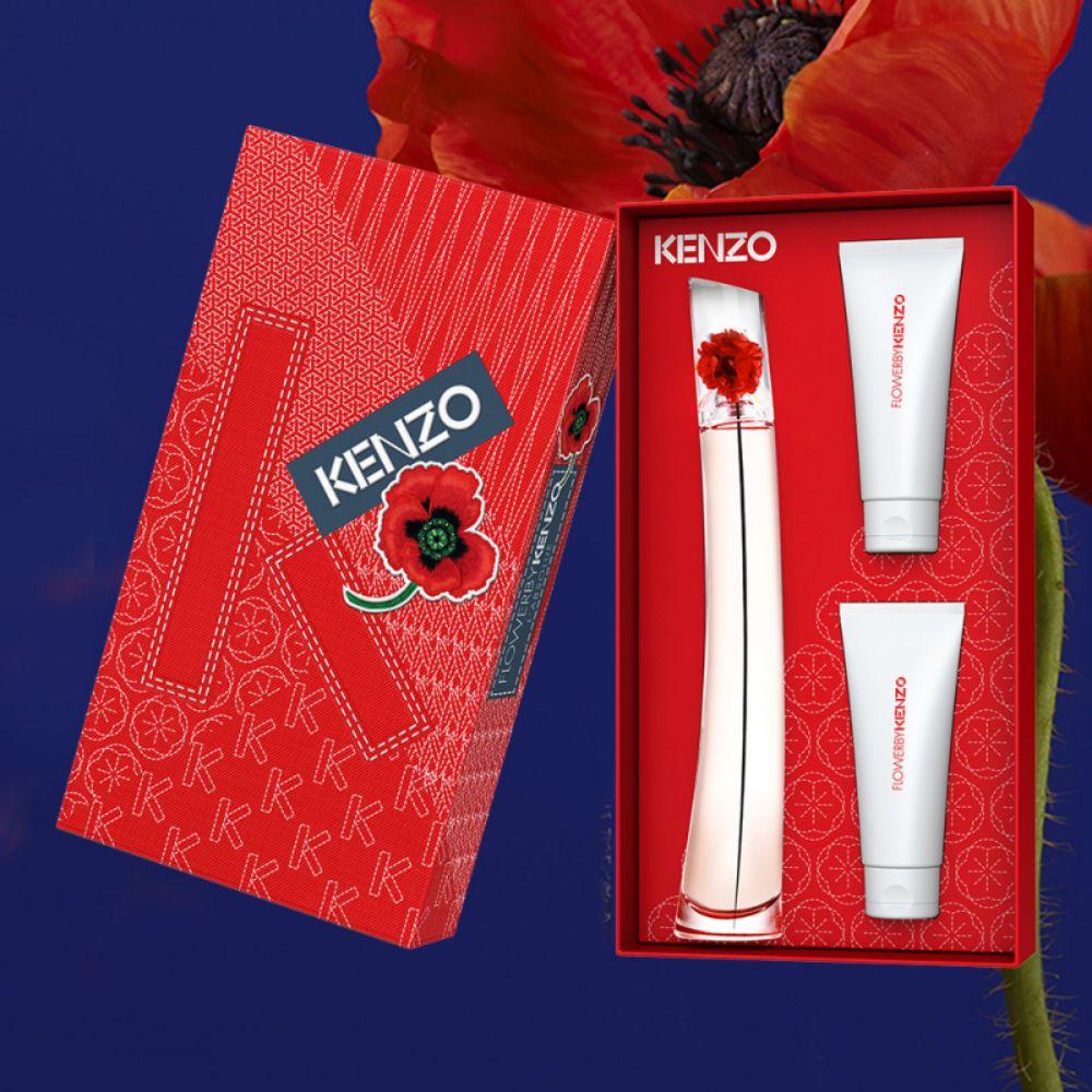 Kenzo Kit Flower By Kenzo L´Absolue Eau de Parfum Feminino + 2x Body Lotion
