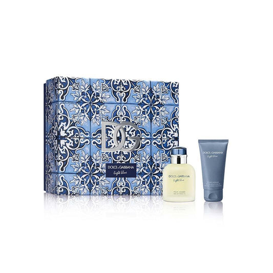 Dolce & Gabbana Kit Light Blue+Shower Gel +After Shave Eau De Toilette Masculino