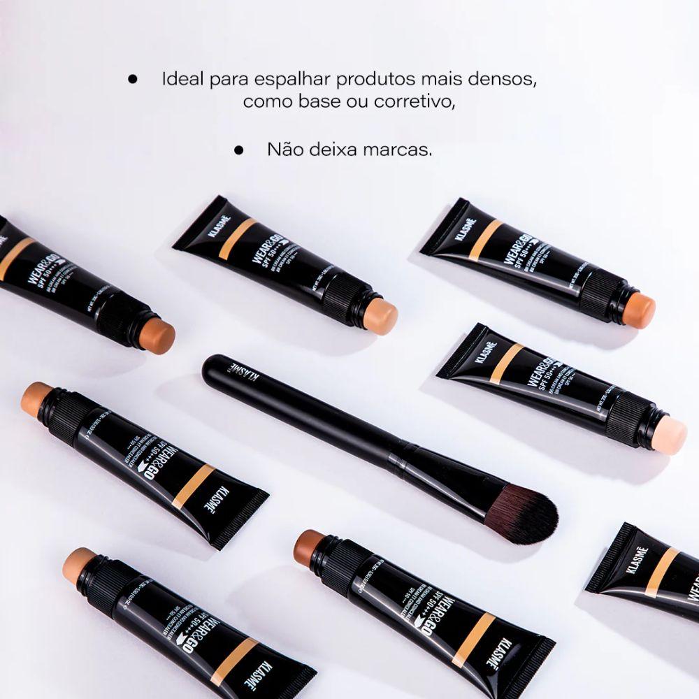Klasme Pincel para Base e Corretivo Brush Foundation and Concealer