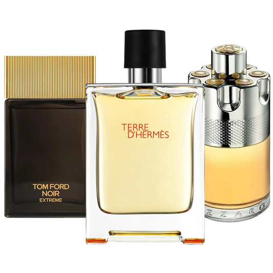 BLACK FRIDAY: Combo de 3 Perfumes Terre de’Herme, Azzaro Wanted,e Tom Ford Noir Extreme 100ml