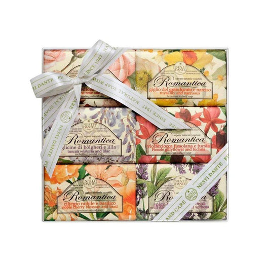 Nesti Dante Kit 6x Sabonetes em Barra Romantica Collection