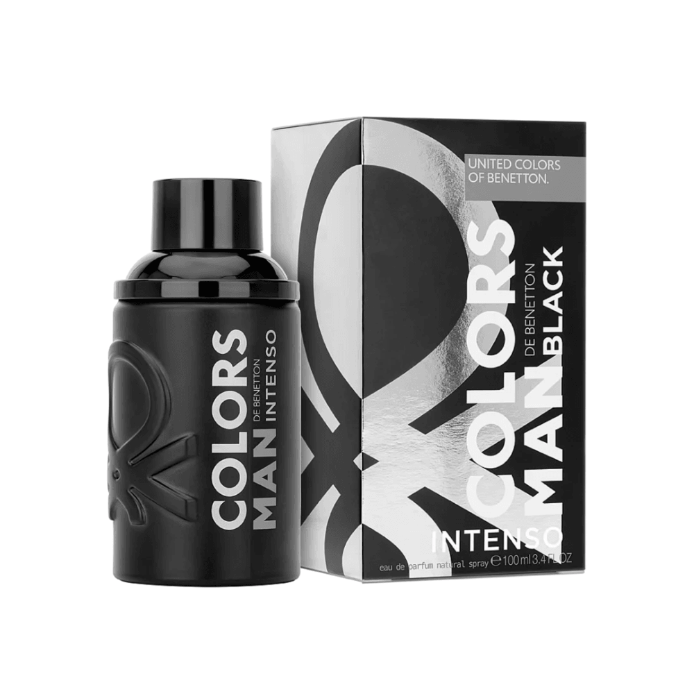 Benetton Colors Black Intenso Eau de Parfum Masculino